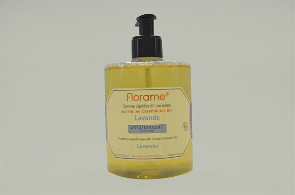 Organik Sıvı Sabun - Lavanta Çiçeği 500 ml 